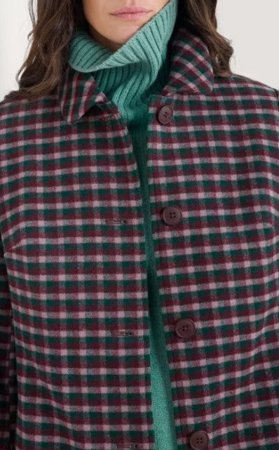 NEW 25% OFF Seasalt Wood Cabin Coat - Taran Dark Hellebore