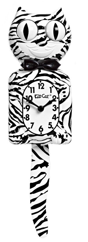 The Original Kit-Cat Klock - White Tiger