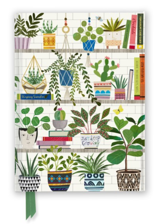 Georgia Breeze Books and Plants Notebook by Flametree Publishing