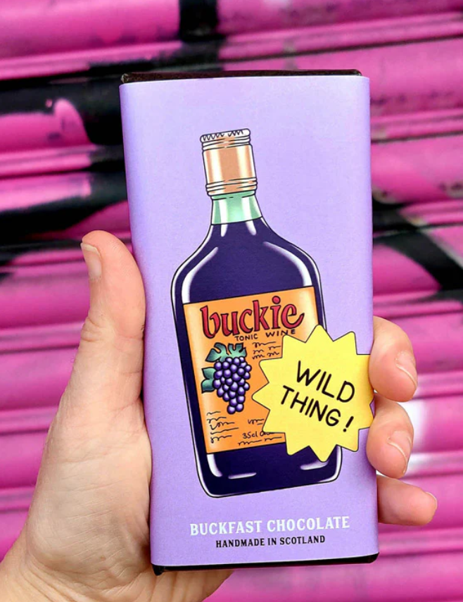 Quirky Chocolate - Buckfast 'Buckie' Chocolate