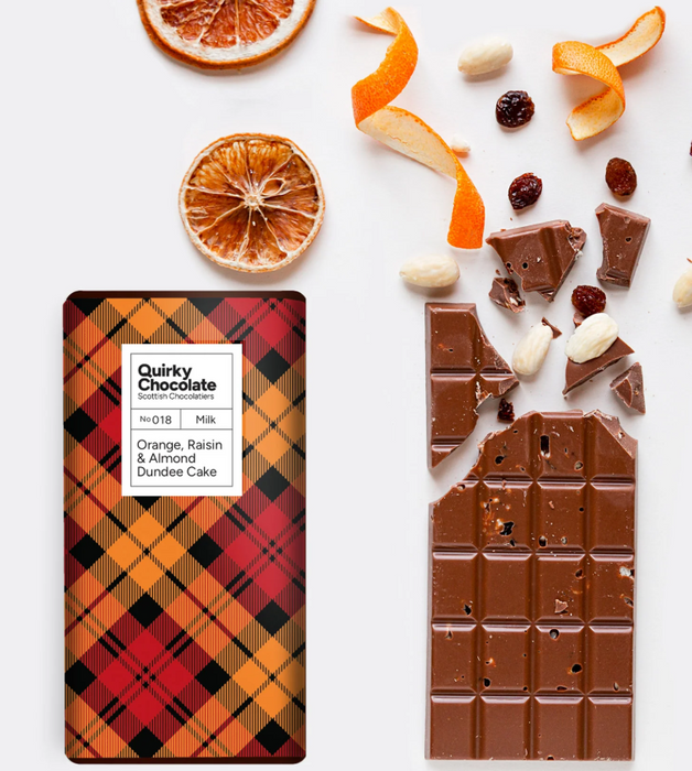Quirky Chocolate - Dundee Cake Chocolate