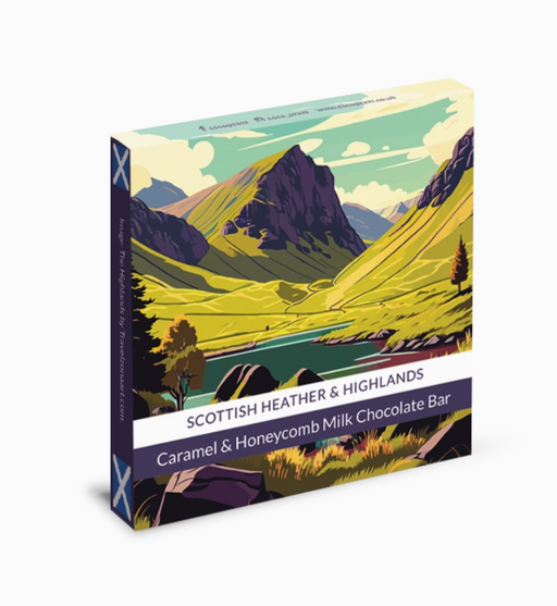 Coco Pzazz - Caramel & Honeycomb Milk Chocolate Bar