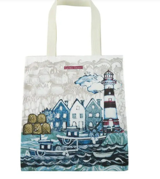 Emma Ball Fishing Village Tote Bag