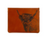 NEW Selbrae House Leather Wallet - 'Highland Cow'