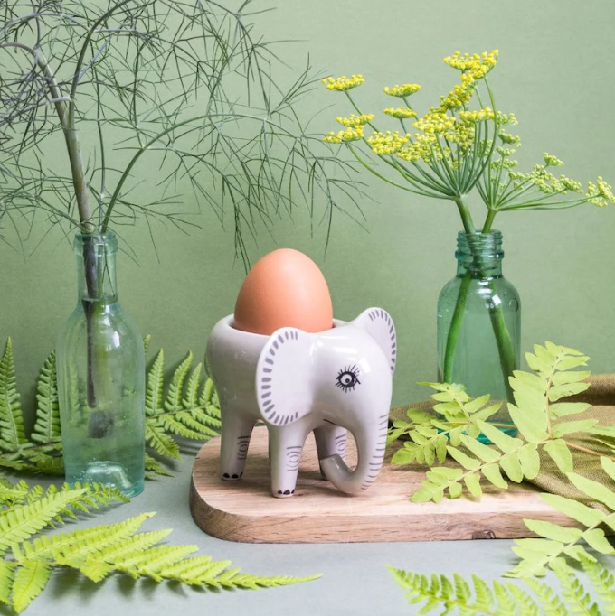 Hannah Turner Elephant Egg Cup