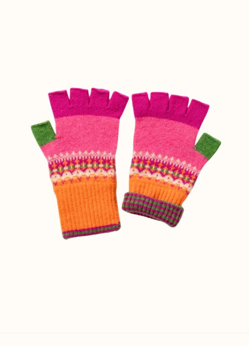 NEW Eribé Alloa Fingerless Gloves -  Tulip