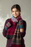NEW Eribe Alloa Fair Isle Scarf - Velvet