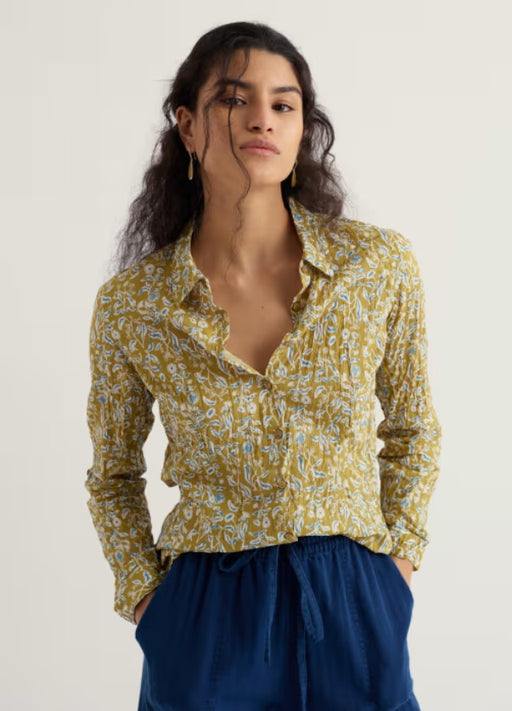 NEW Seasalt Larissa Shirt - Inky Botanicals Tansy