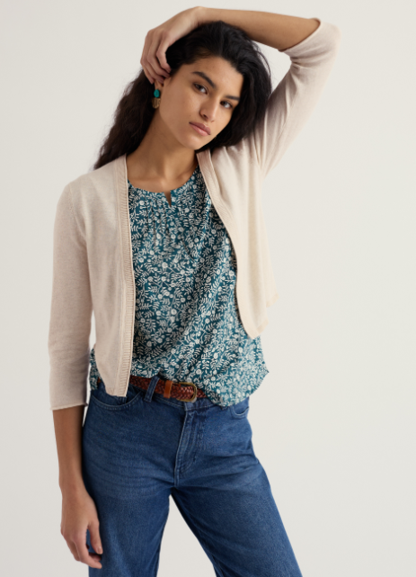 NEW Seasalt Vanessa Cardigan in Chalk