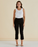 Betty Basics Francis Rib White Tank Top