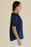 Betty Basics Joanne Blouse in Navy Blue