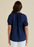 Betty Basics Joanne Blouse in Navy Blue