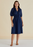 Betty Basics Emery Dress in Navy Blue