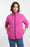 NEW Weird Fish Ariana Eco Full Zip Grid Fleece in Gerbera