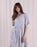 NEW Nomads Linen Blend Smock Tunic Dress - Cornflower