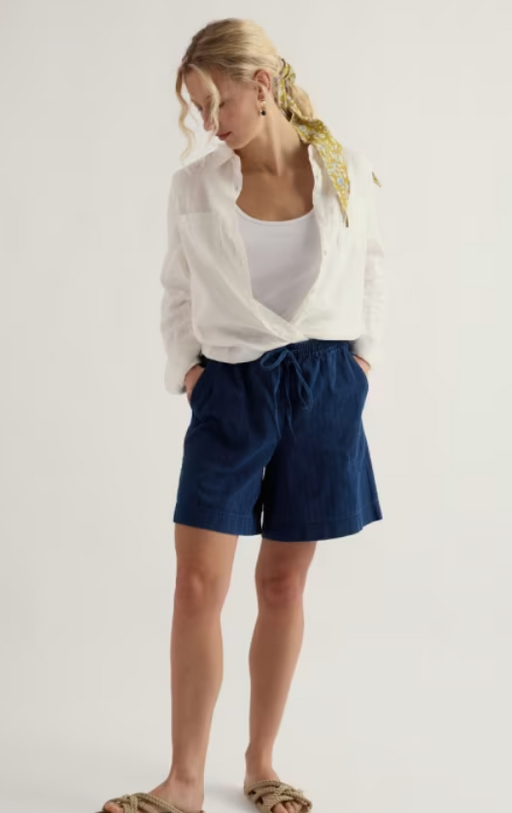 NEW Seasalt Eskelli Short Culottes in Mid Wash