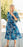 NEW Weird Fish Disha Viscose Printed Dress -  Blue