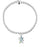 Sheila Fleet Wild Grasses Stretch Bangle In Meadow (ESFBL00186)