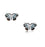 Sheila Fleet Red Admiral Stud Earrings (EE0285)