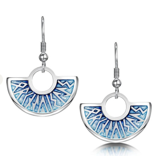 Sheila Fleet Runic 'Orkney' Runic Earrings - Skaill (EE34)