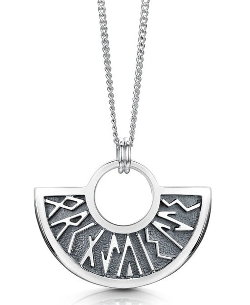 Sheila Fleet Runic 'Orkney' Runic Pendant (P34)