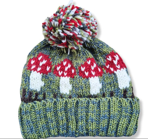 From The Source Mushroom Bobble Hat- Field