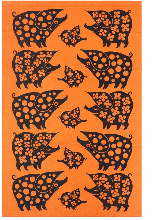 Magpie x Hornsea Piggie Tea Towel
