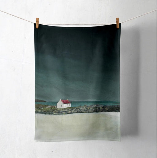 Cath Waters - The Isle Of Barra Cotton Tea Towel