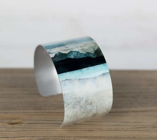 Cath Waters - Skye From Bealach Na Ba Applecross Aluminium Bangle