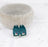 Cath Waters - The Isle Of Barra Aluminium and Silver Earrings