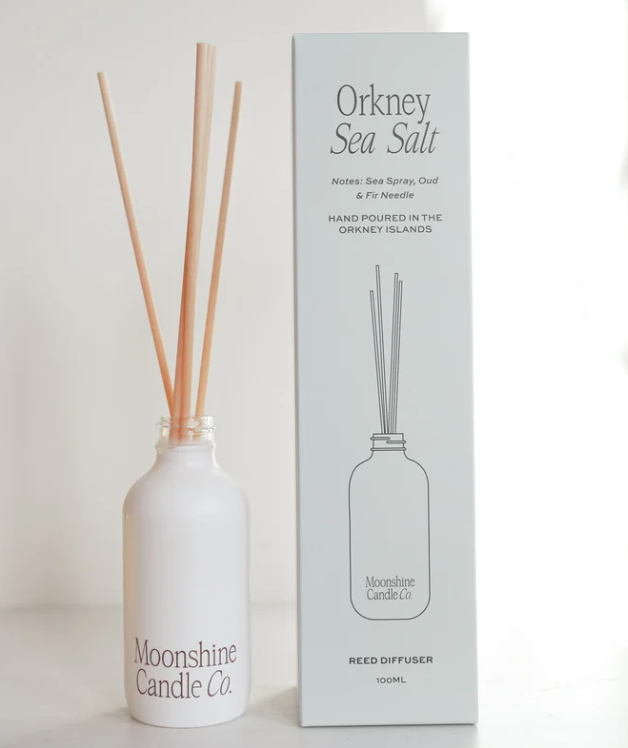 Moonshine Candle Co. - Reed Diffuser in 'Orkney Sea Salt'