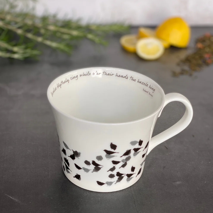 Sandra Vick Breakfast Cup - Chaffinch & Burns