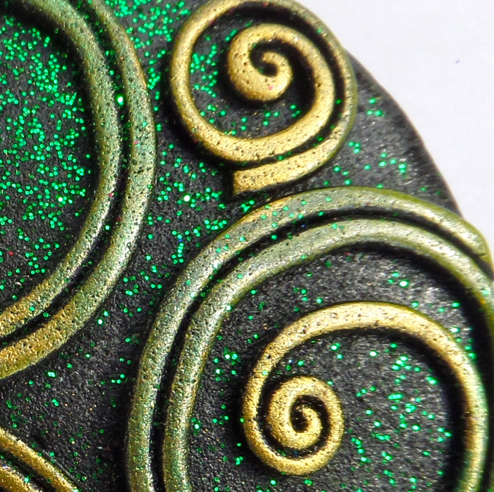 Skaramanda Jewellery - Fossil Wrap Pin