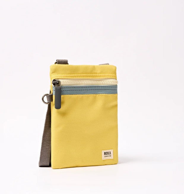 Roka London - Chelsea Pocket Sling Bag - Lemonade Stripe