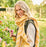 Tweedmill Textiles - Lambswool Wide Chunky Scarf - Herringbone Yellow & Beige