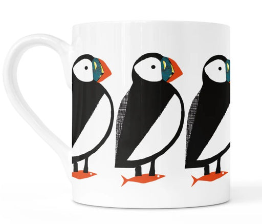 Jenni Douglas - Puffin Parade Mug
