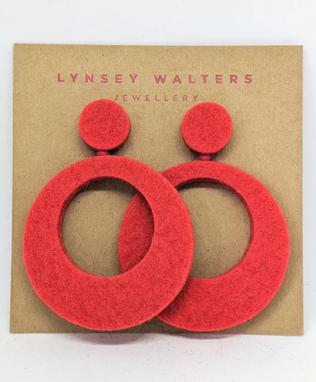 Lynsey Walters - Large Retro Hoops