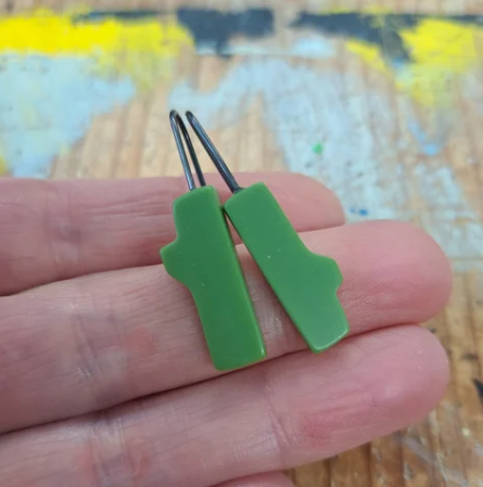 Carla Edwards - Little Twig Drop Earrings