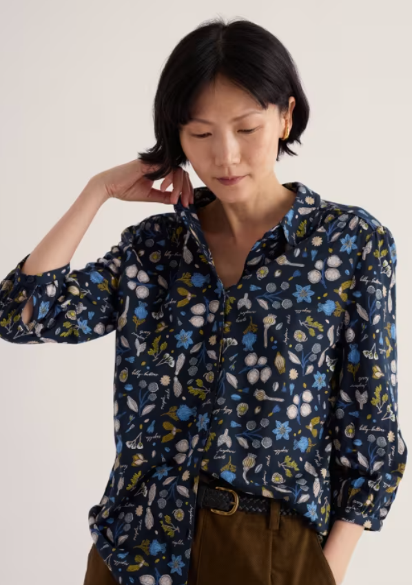 Seasalt 3/4 Embrace Jersey Shirt - Seed Collecting Maritime
