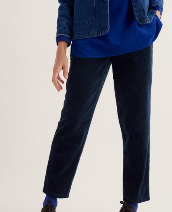 NEW Seasalt Trethornes Tapered Cord Trouser - Maritime