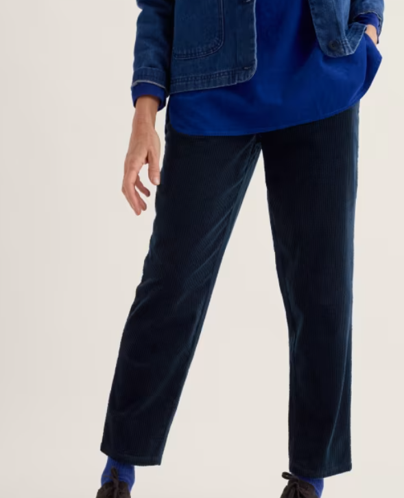 NEW Seasalt Trethornes Tapered Cord Trouser - Maritime