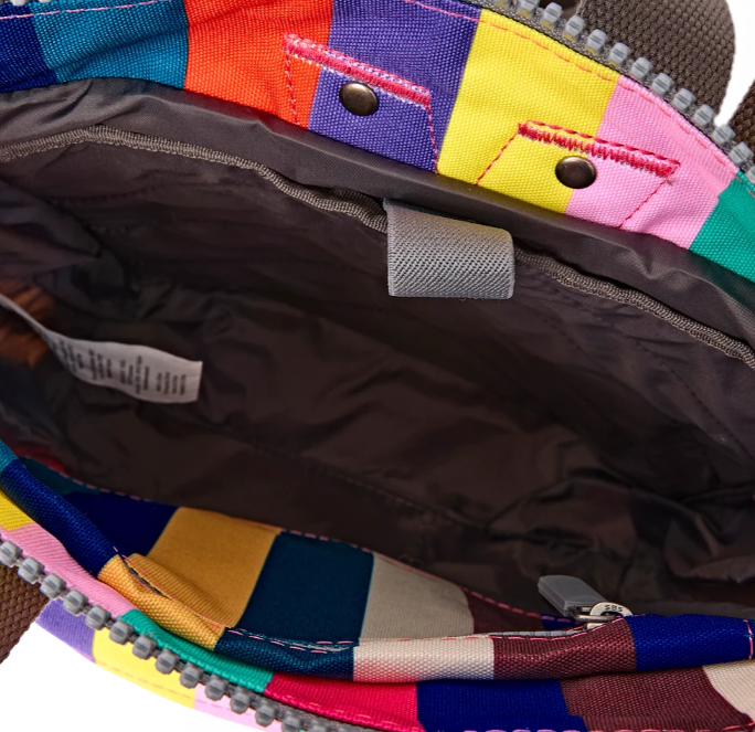 Roka London - Small Bantry Backpack in Wide Multistripe