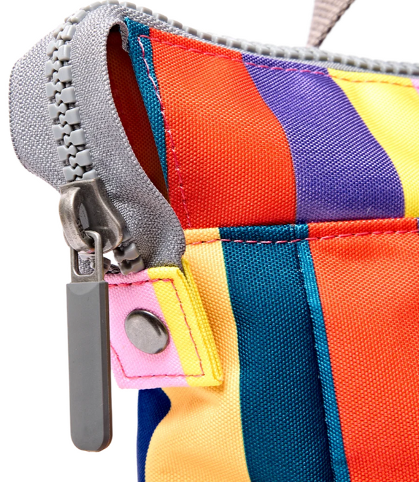 Roka London - Small Bantry Backpack in Wide Multistripe
