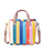 Roka London - Hampstead Lunch Bag in Wide Multi Stripe