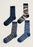 NEW Seasalt Men's Arty Socks - Riverscape Mix