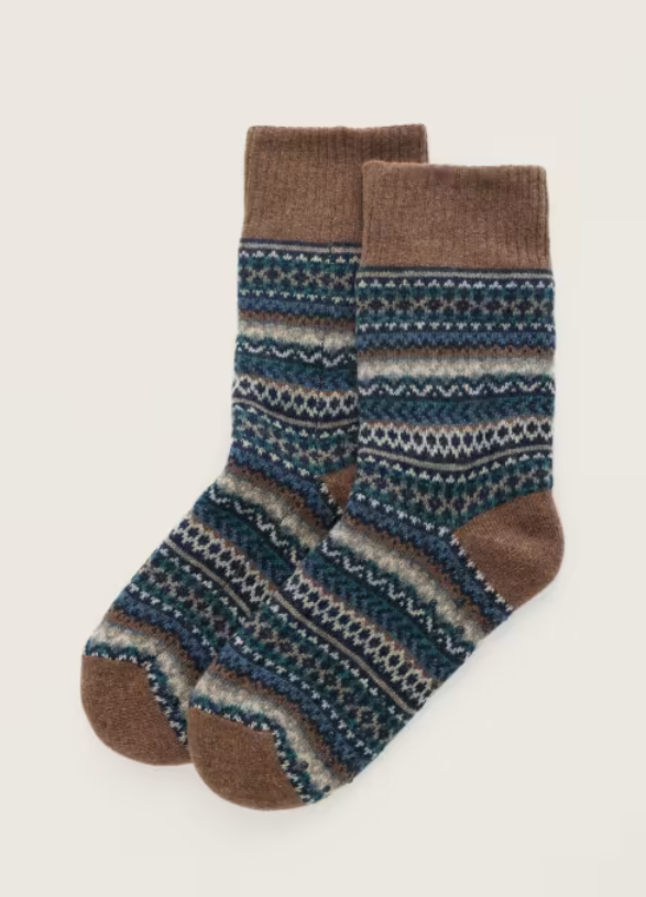 NEW Seasalt Men's Knitted House Socks - Longstone Maritime