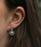 NEW Sheila Fleet Daisies at Dawn Enamel Drop Earrings in 'SCAA' colourway (EEX234)