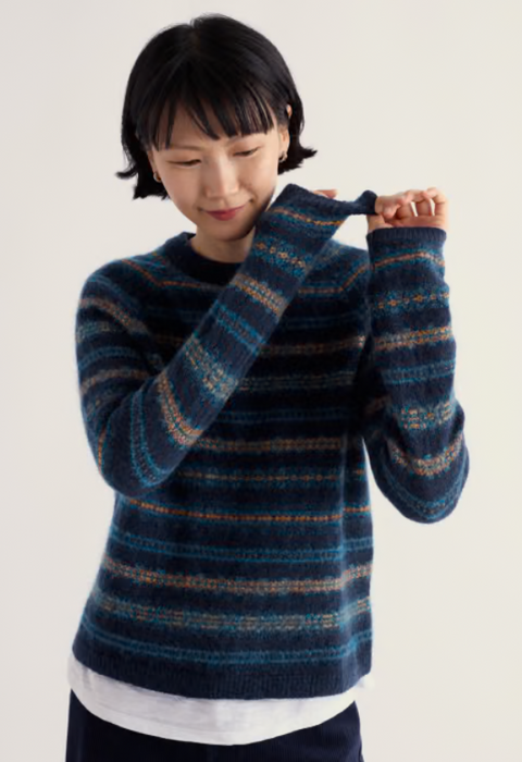 NEW Seasalt Annik Jumper - Autumn Feast Raincloud Mix