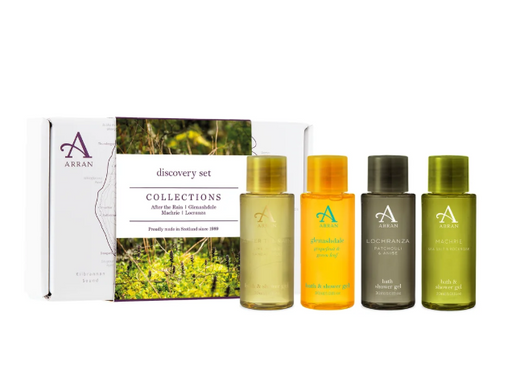 Arran Sense of Scotland - Unisex Luxury Shower Gel Miniatures Discovery Gift Set