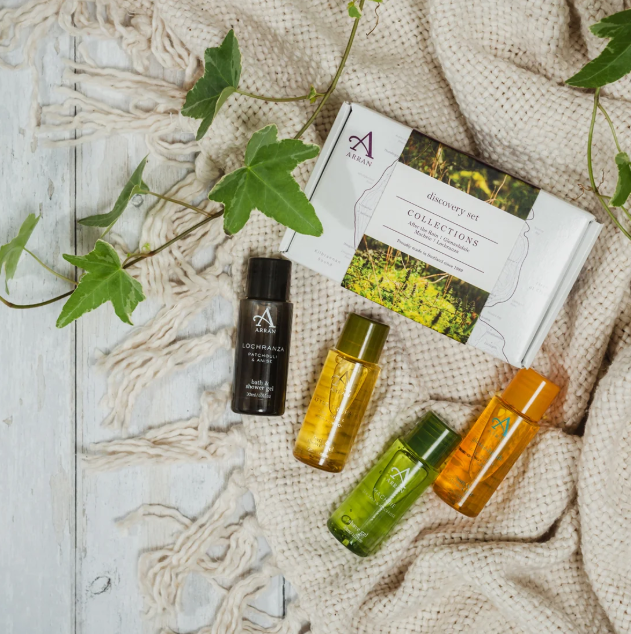 Arran Sense of Scotland - Unisex Luxury Shower Gel Miniatures Discovery Gift Set